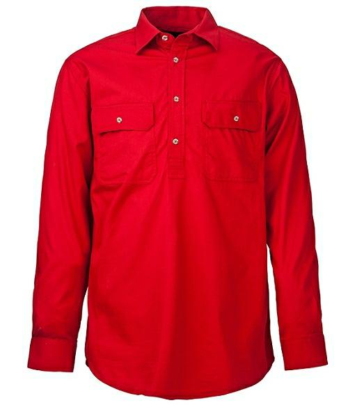 Pilbara RM200CF Men's Closed Front L/s Shirt 6XL - AJP Industrial Supplies - I26799S80711C38452