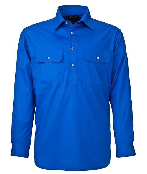 Pilbara RM200CF Men's Closed Front L/s Shirt 6XL - AJP Industrial Supplies - I26799S80711C38449