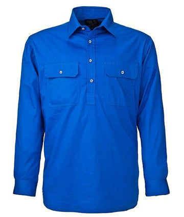 Pilbara RM200CF Men's Closed Front L/s Shirt 6XL - AJP Industrial Supplies - I26799S80711C38449