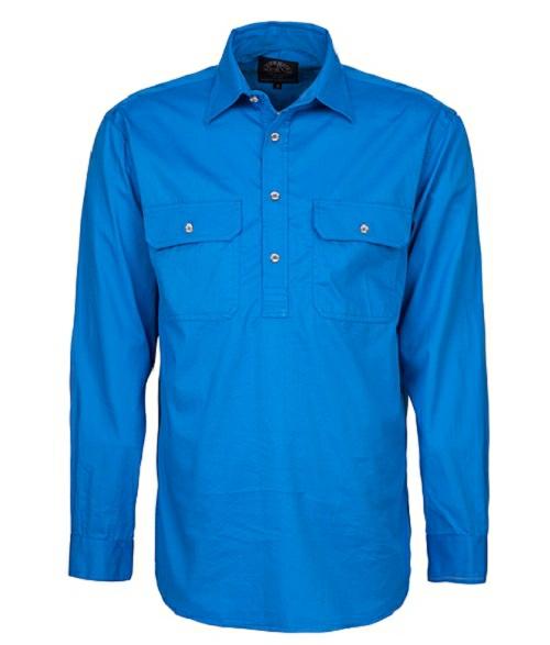 Pilbara RM200CF Men's Closed Front L/s Shirt 6XL - AJP Industrial Supplies - I26799S80711C38451