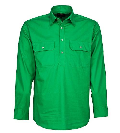 Pilbara RM200CF Men's Closed Front L/s Shirt 6XL - AJP Industrial Supplies - I26799S80711C38455