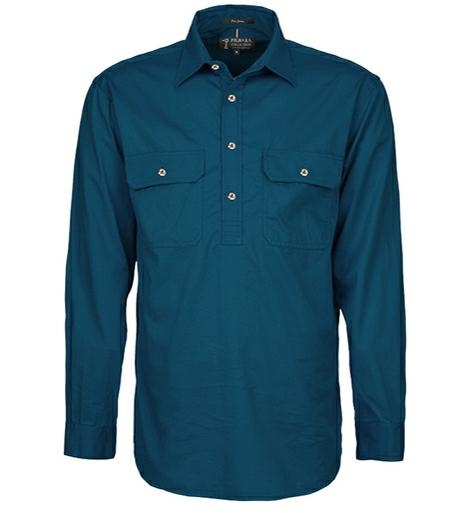 Pilbara RM200CF Men's Closed Front L/s Shirt 6XL - AJP Industrial Supplies - I26799S80711C38459