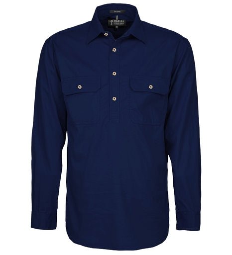 Pilbara RM200CF Men's Closed Front Shirt 2XL - 5XL - AJP Industrial Supplies - I26869S80743C39040