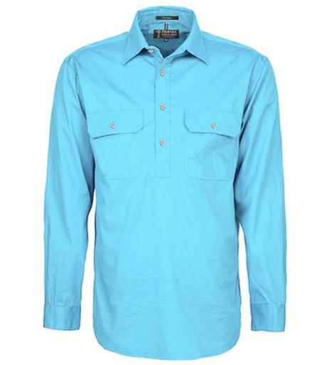 Pilbara RM200CF Men's Closed Front Shirt XS - XL - AJP Industrial Supplies - I19910S31763C38742