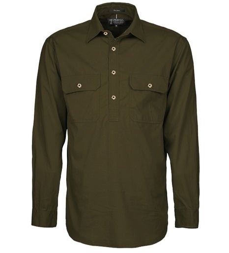 Pilbara RM200CF Men's Closed Front Shirt XS - XL - AJP Industrial Supplies - I19910S31763C29680