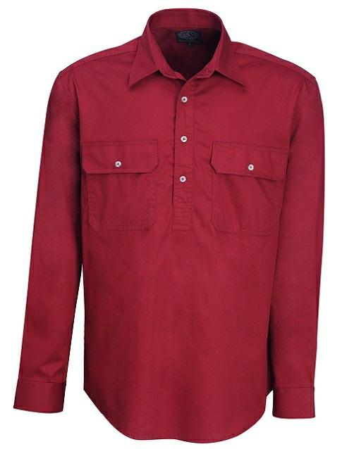 Pilbara RM200CF Men's Closed Front Shirt XS - XL - AJP Industrial Supplies - I19910S31763C29679