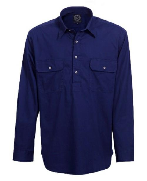 Pilbara RM200CF Men's Closed Front Shirt XS - XL - AJP Industrial Supplies - I19910S31763C29678