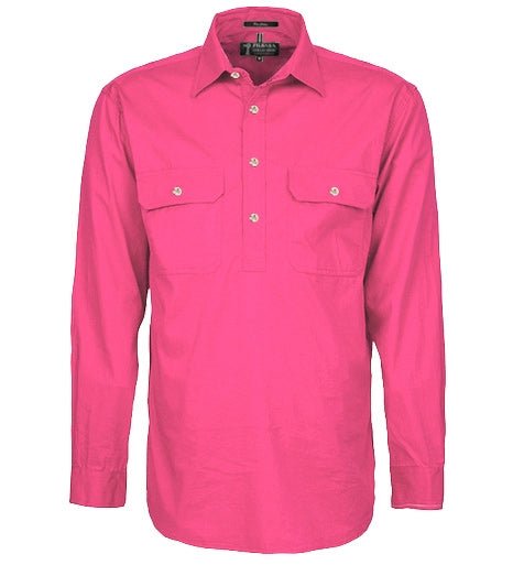 Pilbara RM200CF Men's Closed Front Shirt XS - XL - AJP Industrial Supplies - I19910S31763C42980