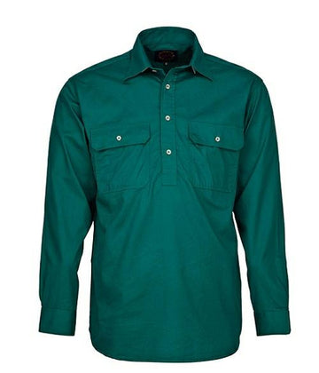 Pilbara RM200CF Men's Closed Front Shirt XS - XL - AJP Industrial Supplies - I19910S31763C34876