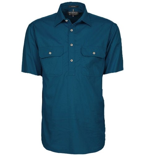 Pilbara RM200CFS Closed Front Short Sleeve Shirt - AJP Industrial Supplies - I23709S76102C43276