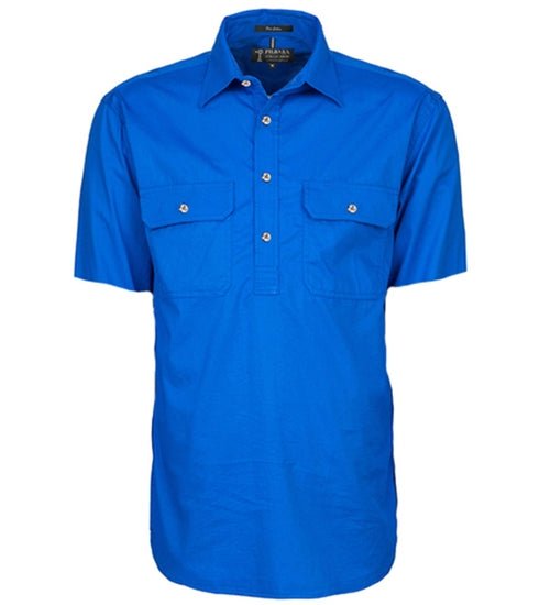 Pilbara RM200CFS Closed Front Short Sleeve Shirt - AJP Industrial Supplies - I23709S76102C28244