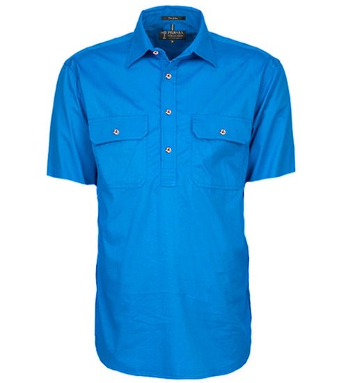 Pilbara RM200CFS Closed Front Short Sleeve Shirt - AJP Industrial Supplies - I23709S76102C35676