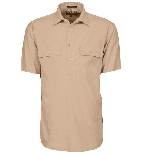 Pilbara RM200CFS Closed Front Short Sleeve Shirt - AJP Industrial Supplies - I23709S76102C39046