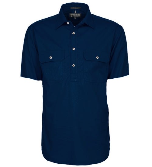 Pilbara RM200CFS Closed Front Short Sleeve Shirt - AJP Industrial Supplies - I23709S76102C37413