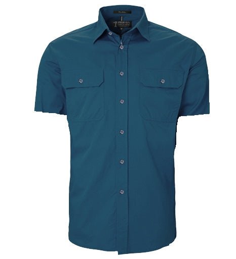 Pilbara RM500BTS Mens Open Front S/S Shirt - AJP Industrial Supplies - I24213S70639C43191