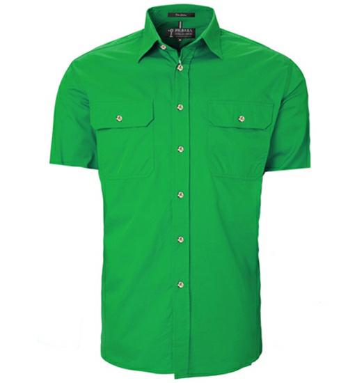 Pilbara RM500BTS Mens Open Front S/S Shirt - AJP Industrial Supplies - I24213S70639C39027