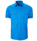 Pilbara RM500BTS Mens Open Front S/S Shirt - AJP Industrial Supplies - I24213S70639C37408