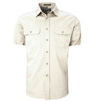 Pilbara RM500BTS Mens Open Front S/S Shirt - AJP Industrial Supplies - I24213S70639C33213
