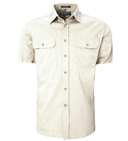 Pilbara RM500BTS Mens Open Front S/S Shirt - AJP Industrial Supplies - I24213S70639C33213