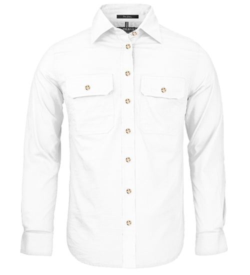 Pilbara RM600BT Women's Open Front L/S Shirt - AJP Industrial Supplies - I28335S91086C43323