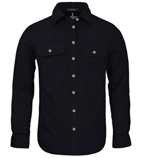 Pilbara RM600BT Women's Open Front L/S Shirt 18 - 24 - AJP Industrial Supplies - I25635S73420C38619