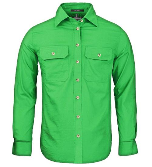 Pilbara RM600BT Women's Open Front L/S Shirt - AJP Industrial Supplies - I25635S73391C35137