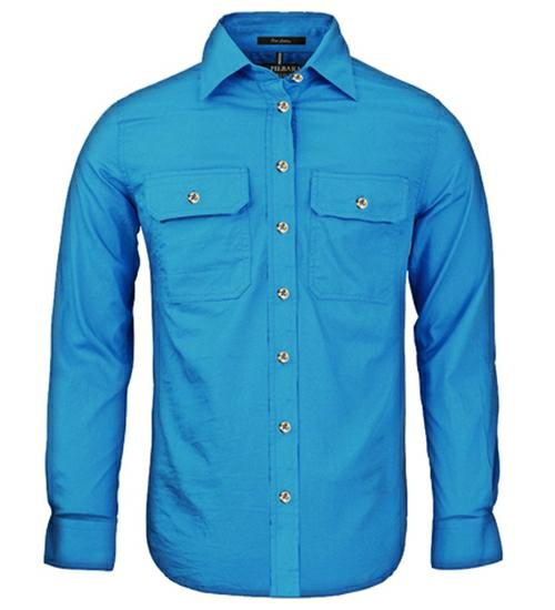 Pilbara RM600BT Women's Open Front L/S Shirt - AJP Industrial Supplies - I25635S73391C35135