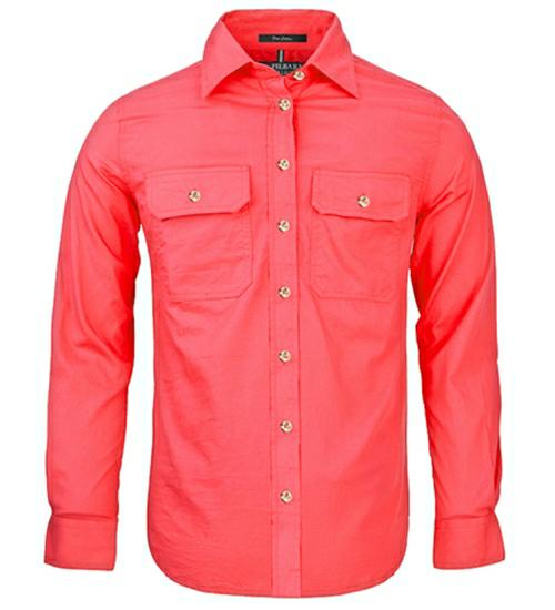 Pilbara RM600BT Women's Open Front L/S Shirt - AJP Industrial Supplies - I25635S73391C35094