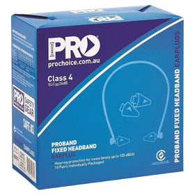 Proband Fixed Headband Earplugs Class 4 - 24db - AJP Industrial Supplies - HBEPA