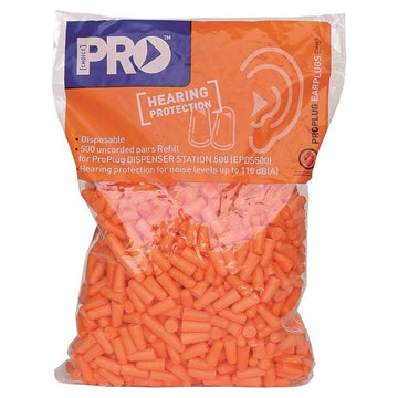 Probullet Refill Bag For Dispenser Uncorded - AJP Industrial Supplies - EPDS500R