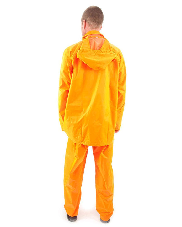 Rain Set in Bag - Orange - AJP Industrial Supplies - dnc - 3708 - orange - S