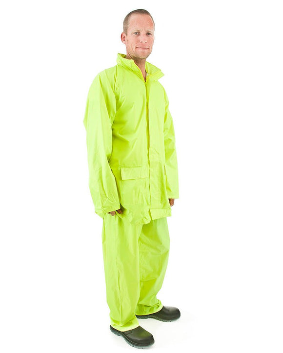 Rain Set in Bag - Yellow - AJP Industrial Supplies - dnc - 3708 - yellow - S