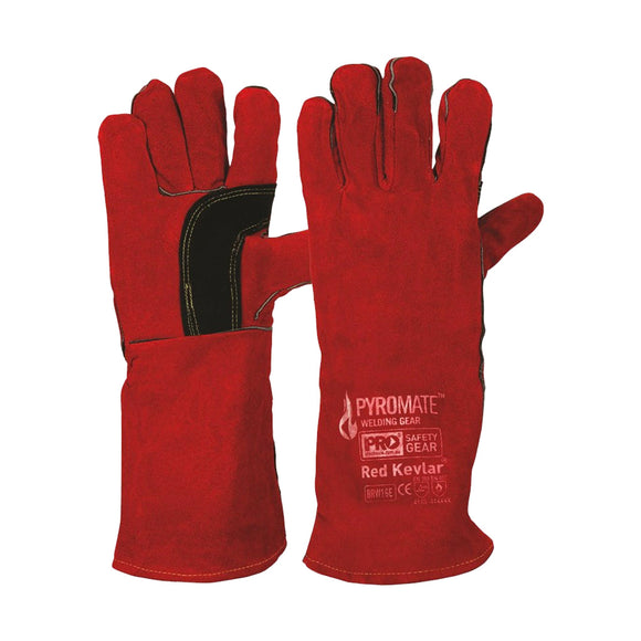 RED KEVLAR GLOVE - BRW16E - AJP Industrial Supplies - BRW16E