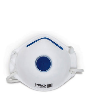 Respirator P2 with Valve (12 Per Box) - White - AJP Industrial Supplies - prochoice - pc321