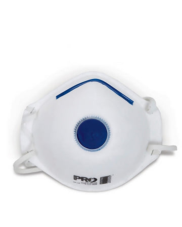 Respirator P2 with Valve (12 Per Box) - White - AJP Industrial Supplies - prochoice - pc321
