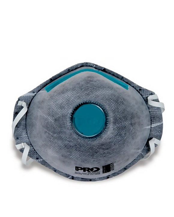 Respirator P2 with Valve & Carbon Filter (12 Box) - White - AJP Industrial Supplies - prochoice - pc531