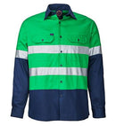 Ritemate 2 Tone Open Front L/S 3M Tape RM1050R - AJP Industrial Supplies - I2961S17822C22536