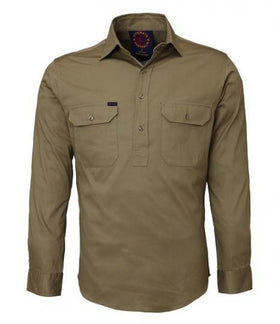 Ritemate Closed Front RM100CF Long Sleeve Shirt - AJP Industrial Supplies - I2957S17782C10369