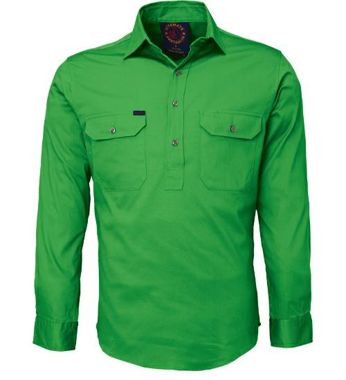 Ritemate Closed Front RM100CF Long Sleeve Shirt - AJP Industrial Supplies - I2957S17782C36380