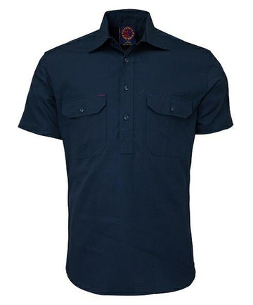 Ritemate Closed Front RM100CFS Short Sleeve Shirt - AJP Industrial Supplies - I2958S56112C10372
