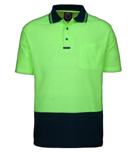 Ritemate Hi - Vis Short Sleeve Polo RM2346S - AJP Industrial Supplies - I2975S17973C10400