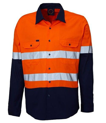 Ritemate Ladies Open Front L/S 3M Tape RM208V2R - AJP Industrial Supplies - I19911S31765C17802