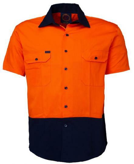 Ritemate Open Front RM1050S Short Sleeve Shirt - AJP Industrial Supplies - I2962S17832C10382