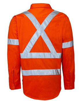 Ritemate Open Front X Back L/S Shirt RM106XR - AJP Industrial Supplies - I18393S23527C13921