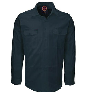 Ritemate RM1000 Open Front Long Sleeve Shirt - AJP Industrial Supplies - I2948S17641C10347