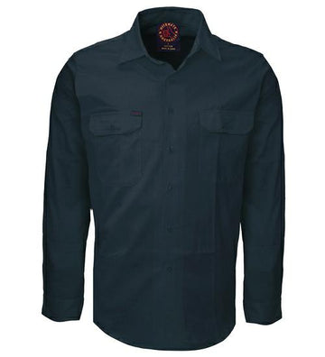 Ritemate RM1000 Open Front Long Sleeve Shirt - AJP Industrial Supplies - I2948S17641C10347