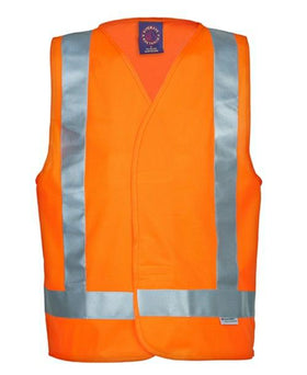 Ritemate RM4245T Hi - Vis Vest With Reflective Tape - AJP Industrial Supplies - I2983S18064C36391