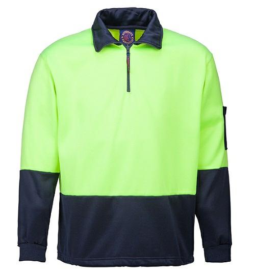 RiteMate RM6012 hlf zip fleecy pullover - AJP Industrial Supplies - I2986S28135C10422