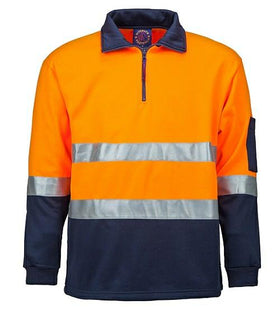 RiteMate RM6012R Half Zip Fleecy Pullover w/tape - AJP Industrial Supplies - I2987S31807C10423