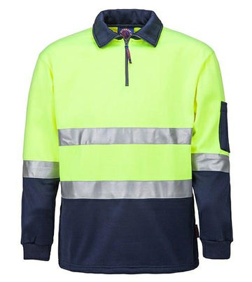 RiteMate RM6012R Half Zip Fleecy Pullover w/tape - AJP Industrial Supplies - I2987S31807C10423